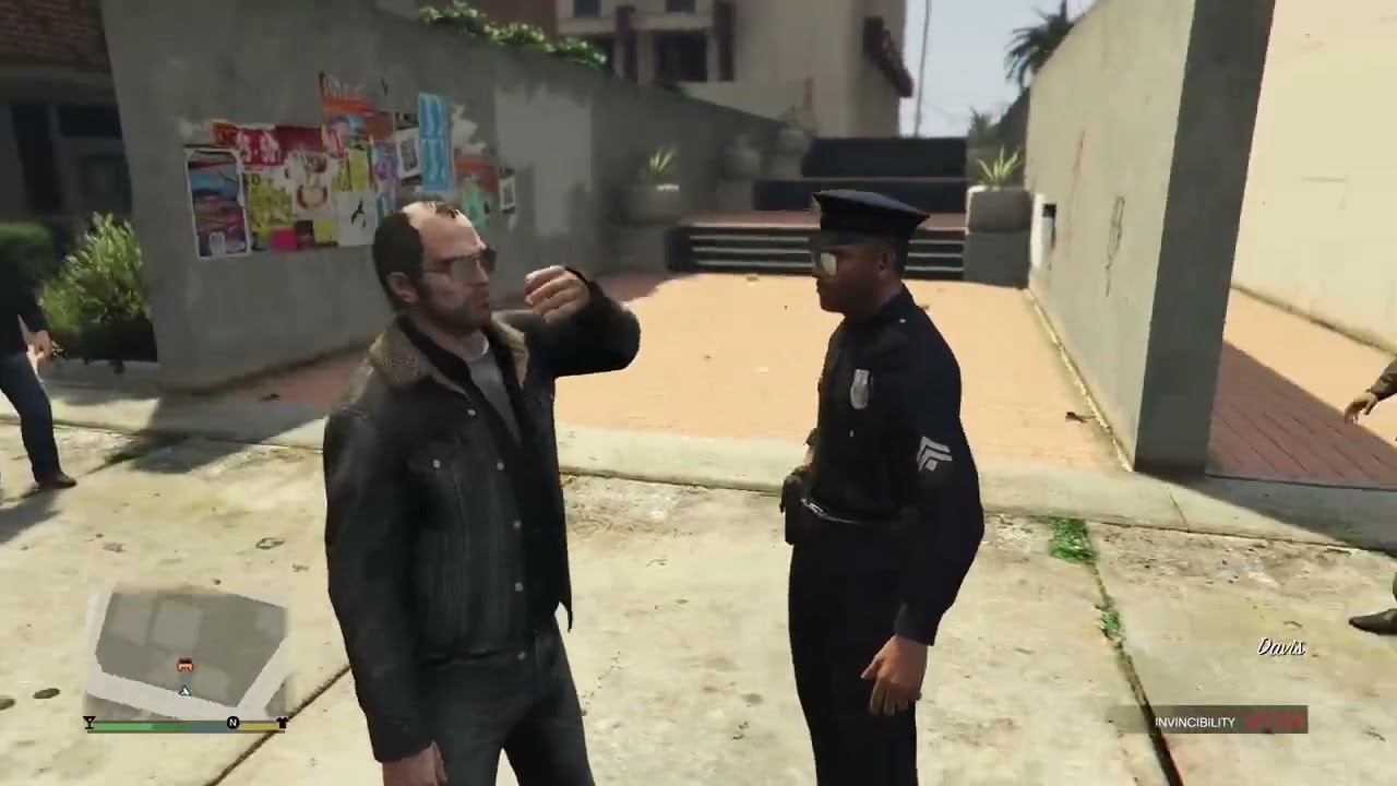 GTA 5: Protagonists Causing Chaos, Taunting People, Robbing Stores, Police Chases, Hanging Out!