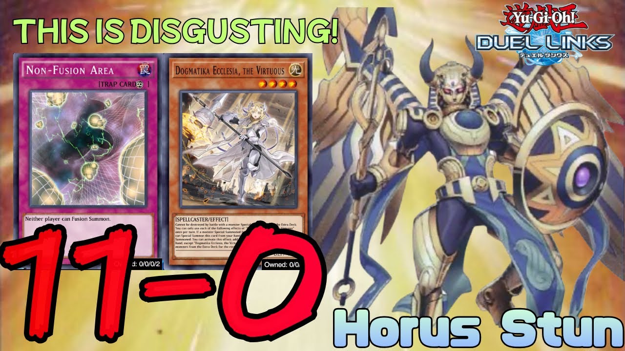 Horus Stun 11Win Streak 【Duel Links】