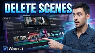 Delete Scenes In Wisecut [Simplified]