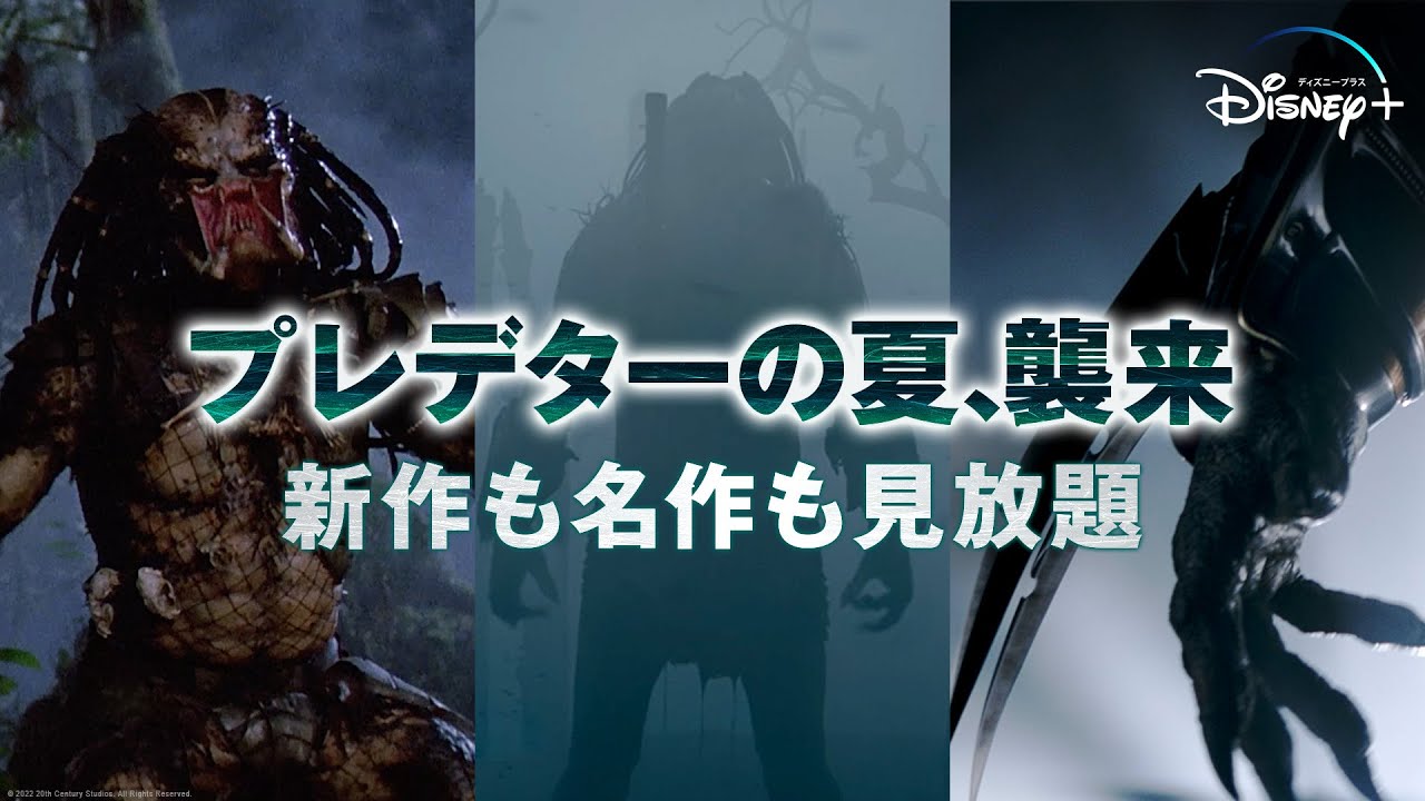 プレデター ザ プレイ 15秒 プレデターまるごと配信編 Disney ディズニープラス 8 5 金 独占配信開始 Youtube