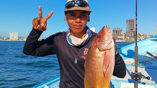 Pesca a trolleo en bahía de Mazatlán