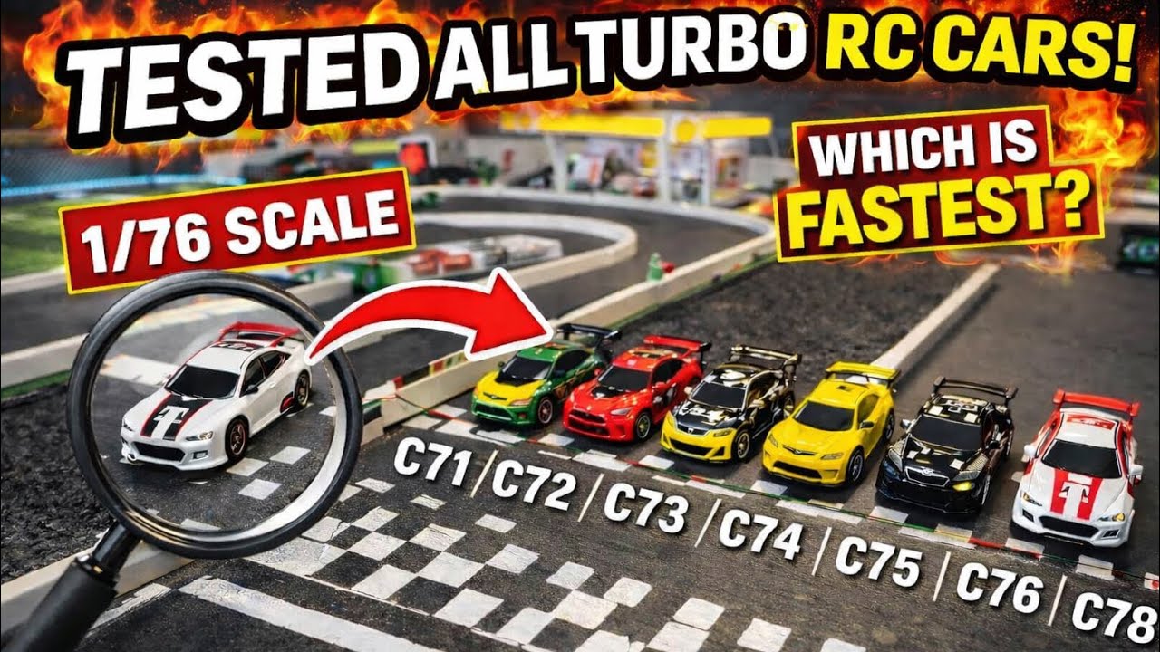 I Tested EVERY Turbo Racing 1/76 RC Car( C-71 to C-78) … Which Is