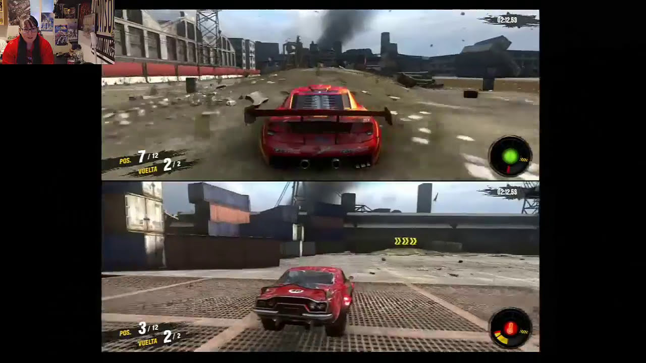 Motorstorm apocalypse pantalla dividida/ split screen En la playa /Flipy28 Vs SkizooburnYT Part