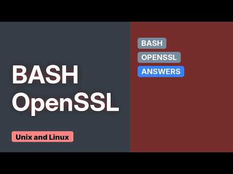 Unix & Linux: Send email using OpenSSL