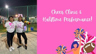 2021 Cheer clinic & half time performance