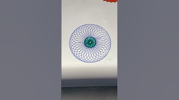 "Creating Mesmerizing Spirograph Patterns" #spirograph #satisfying #asmr #relaxing #shorts  #usa