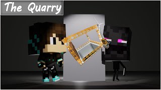 Minecraft Quarry Plus & Additional Enchanted Miner explained simply | Tutorial [German] 1.18.2