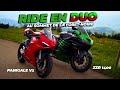 Ride et vlog  dcouverte du hornisgrinde en zzr 1400 et ducati panigale 