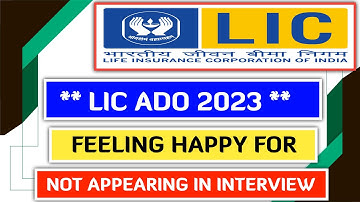 My Thoughts On My LIC ADO Mains 2023 Result