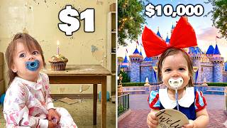 $1 Vs $10,000 Birthday!!