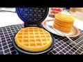 Resepi Waffle Rangup, Lembut & Gebu | Crispy and Fluffy Waffle Recipe