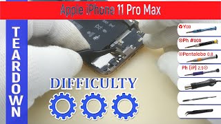 Apple Iphone 11 Pro Max 📱 A2161 A2220 A2218 Teardown Take Apart Tutorial