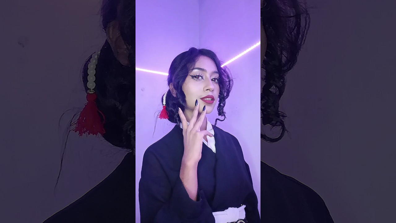 She's back 🖤 Female Muzan Cosplay  #kibutsujimuzan #muzancosplay #kimetsunoyaiba