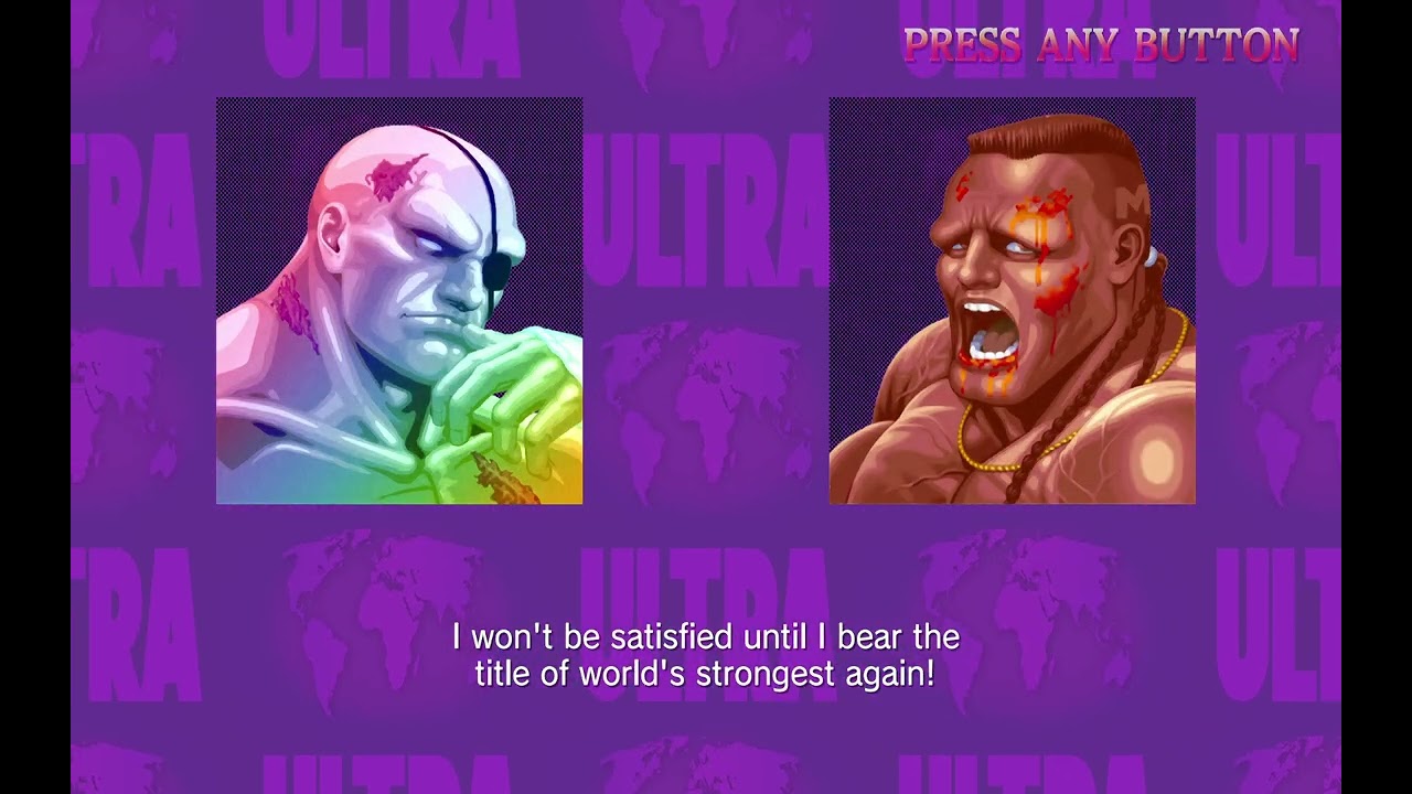 Ultra Street Fighter II: Jolly Green Incredible Sagat Play Through - FAIL 😭