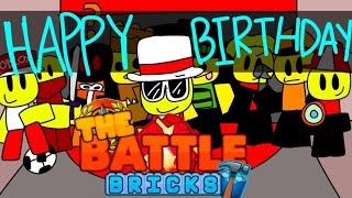 HAPPY BIRTHDAY! 🎂 // ROBLOX THE BATTLE BRICKS ANIMATION //