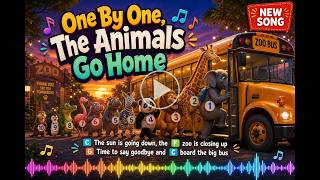 10 Zoo Animals Board The Bus Home &amp; Kids Go WILD Counting! (Inspired by Cocomelon)