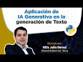 Aplicación de IA Generativa en la generación de Texto