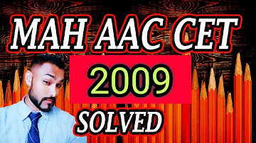 MAH AAC CET 2009 Theory Solved Paper: Art History & GK Solutions (BFA Entrance Prep)