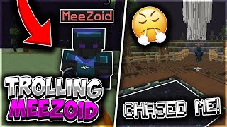 TROLLING MEEZOID IN END + THEY CHASED ME OUT *FULL INVIS* | Minecraft HCF