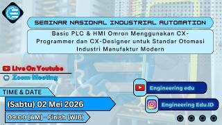 Basic PLC & HMI Omron Menggunakan CX-Programmer dan CX-Designer