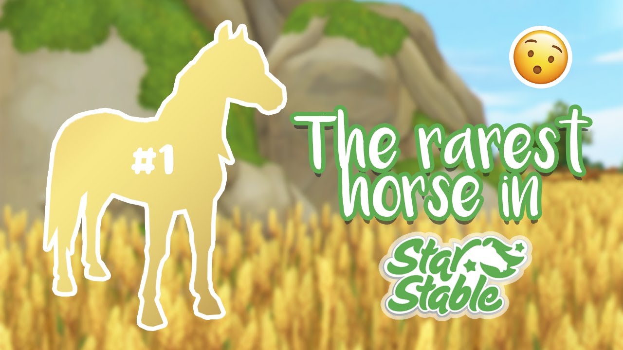 The rarest horses in Star Stable Online! YouTube