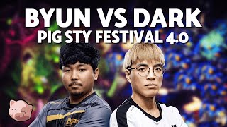 DARK vs BYUN: Battle for a Semi Finals spot! | $10,000 PiGFest 4.0 Ro8 (Bo7 ZvT) - StarCraft 2