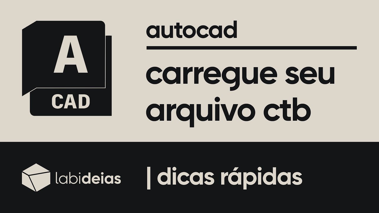autocad | como carregar seu arquivo ctb
