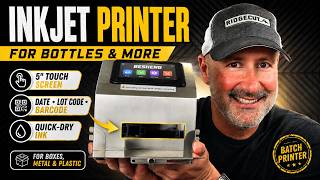 Inkjet Bottle Printer for Date Code and Batch Number