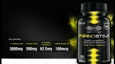 MuscleTech NANOSTIM Supplement Review Nitric Oxide @hodgetwins