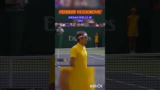 Federer Cold-Blooded Drop Shot vs Djokovic 😮‍🔥
