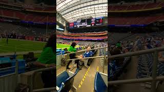 NRG Stadium Field Level Before Texans-Colts Game