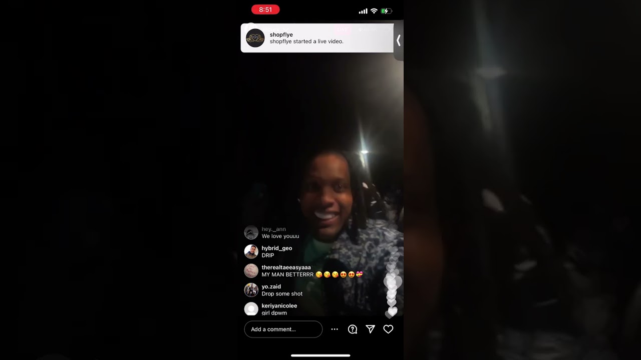LilDurk IG LIVE