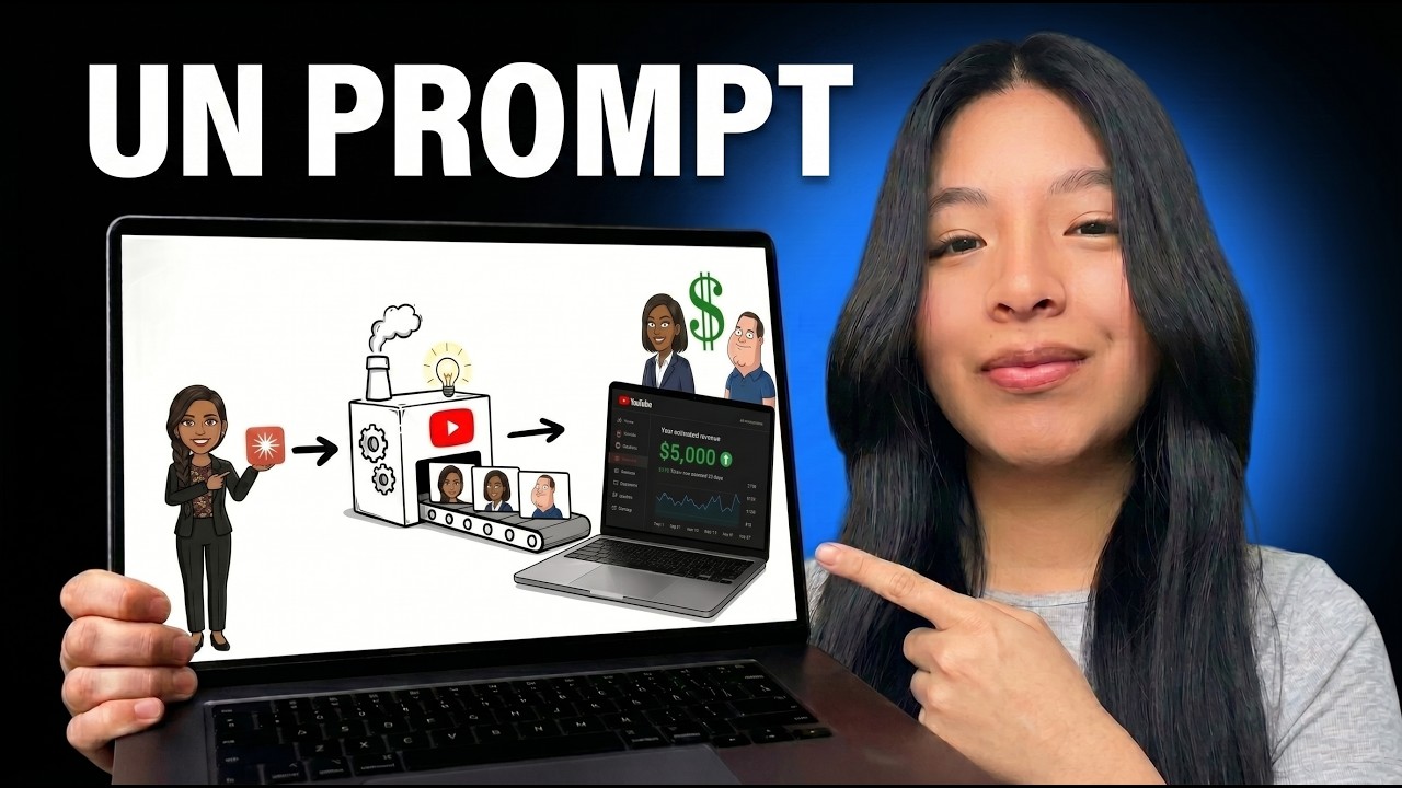 Crea un video de YouTube con IA usando un solo prompt