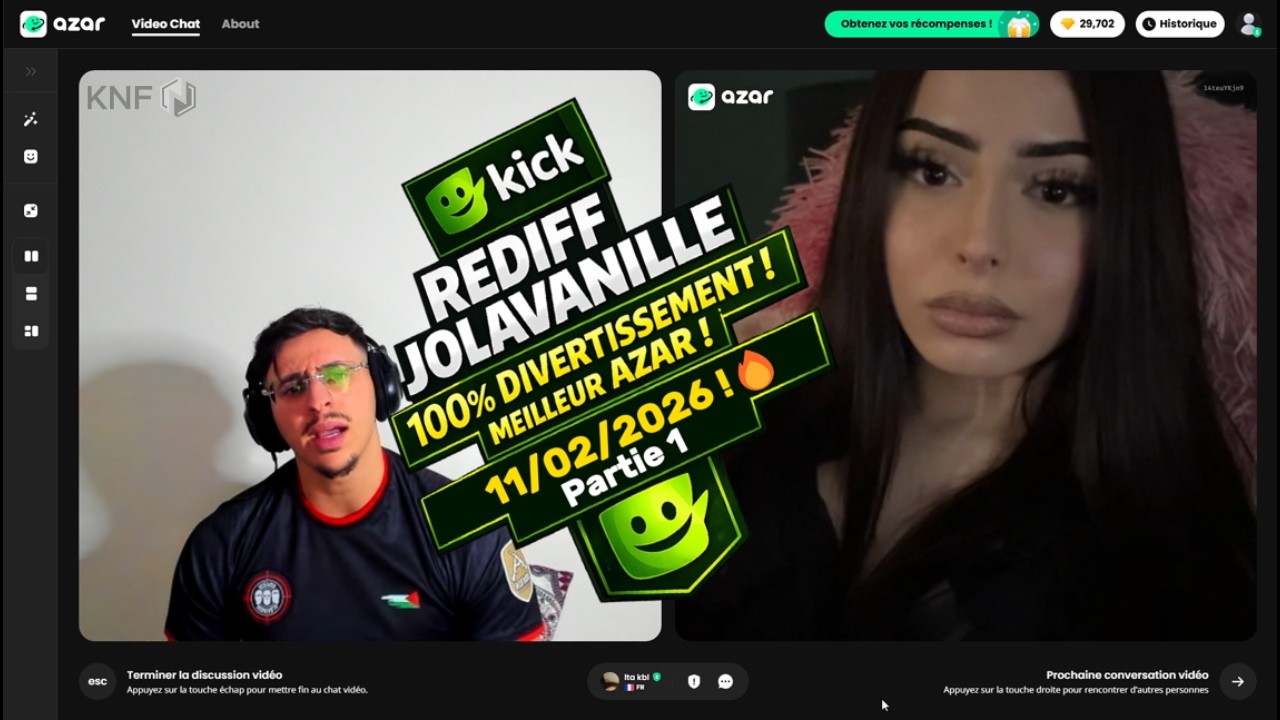 JOLAVANILLE LES MEILLEURS MOMENTS SUR AZAR 🤣🤣