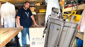 Unboxing and Assembly of the MiniMax 9 frame honey extractor by HillCo.
