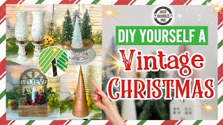 EASY EXPENSIVE LOOKING DOLLAR TREE CHRISTMAS DIYS | Dollar Tree DIYS