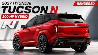 New 2027 Hyundai Tucson N Rendered