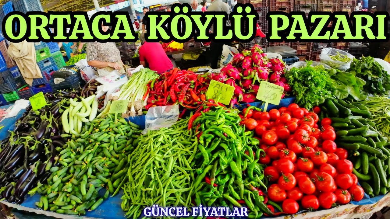 Ortaca Köylü Pazarı | Güncel Sebze, Meyve, Balık ve Turşuluk Fiyatları | Pazarcılarla Sohbetler
