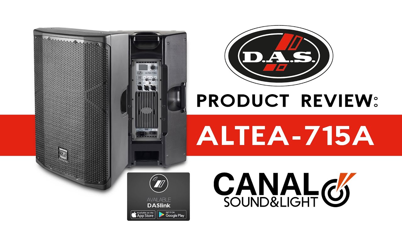 Audio de D.A.S Altea 715 Sistema de altavoces pasivos de 2 vías