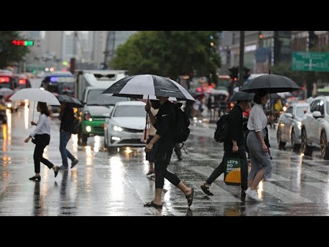 태풍 지나고 다시 가을장마…수도권 200mm 폭우 / 연합뉴스TV (YonhapnewsTV)