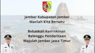 Lirik Mars Kabupaten Jember TERBARU  | 2023 |