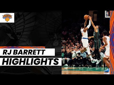 RJ Barrett after edging Celtics in OT: “We played together, we played hard,  we held our own” - Posting and Toasting