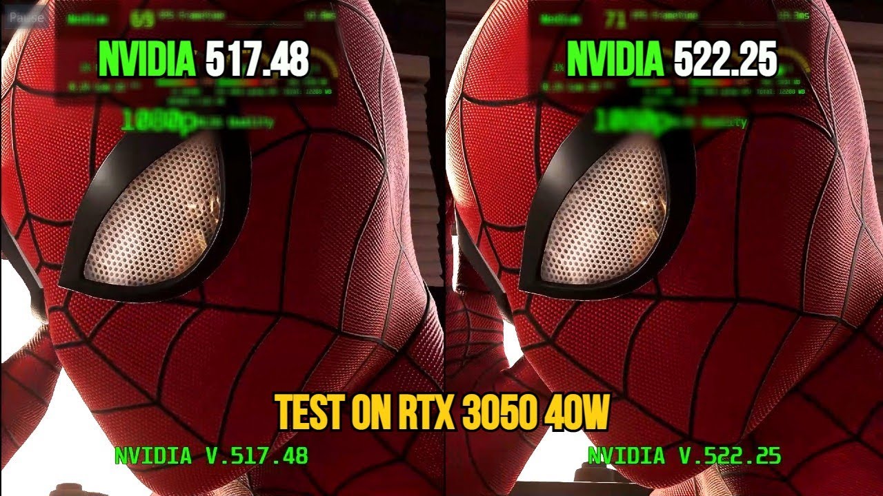 New Drivers Increase FPS? | 517.48 vs 522.25 Test on RTX 3050 Laptop | Performance Test