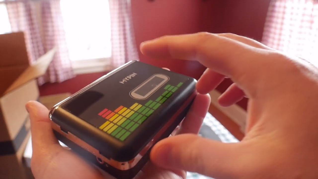 USB Cassette to MP3 Converter, Portable Walkman Cassette Audio Music