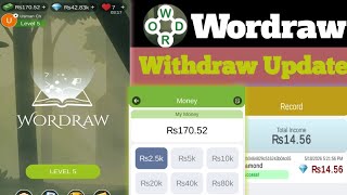 How to play a Wordraw Game || Real or Fake || Withdraw Update || All details  screenshot 1