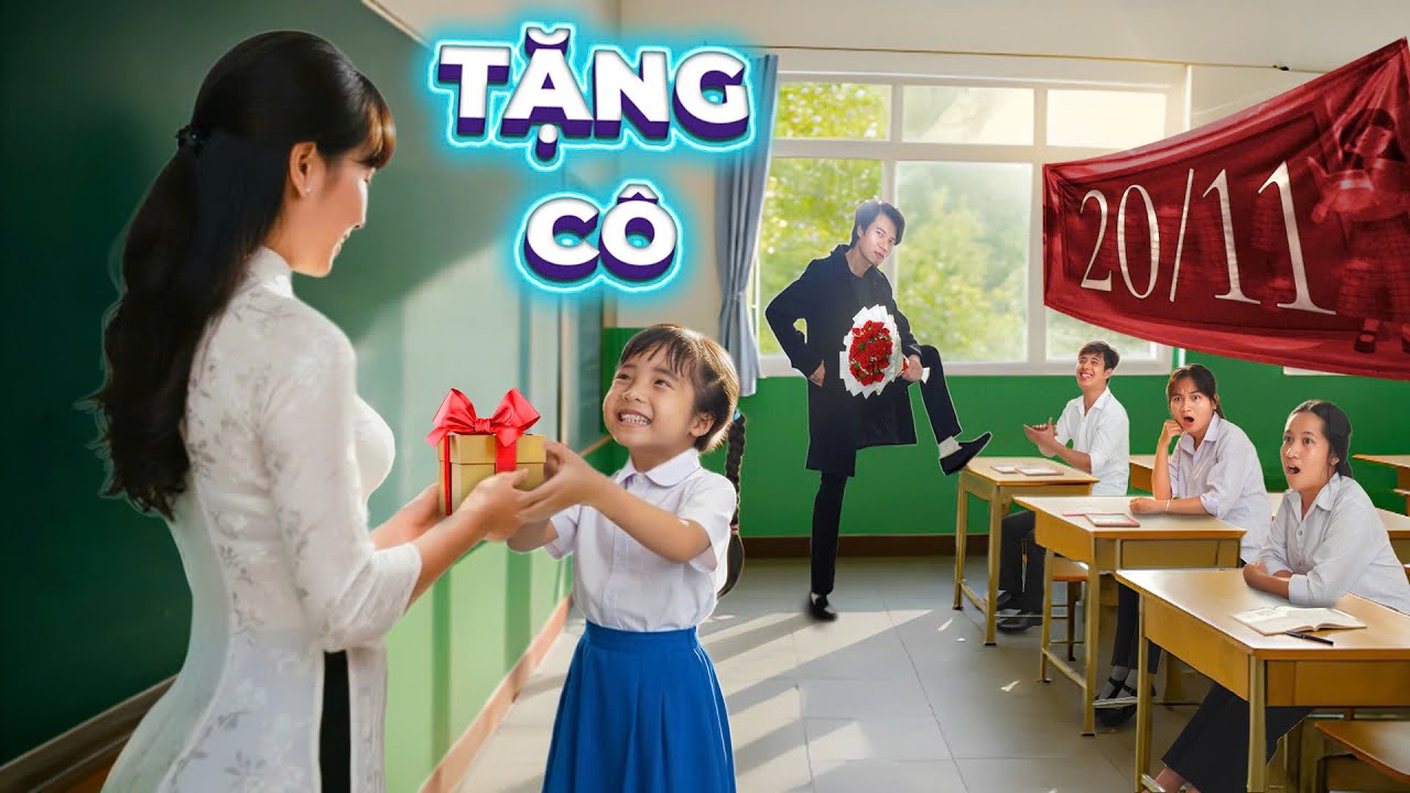 𝐓𝐨𝐧𝐲 | Cùng Con Gái Làm Quà 𝟐𝟎 - 𝟏𝟏 🎁 Ngày Nhà Giáo Việt Nam