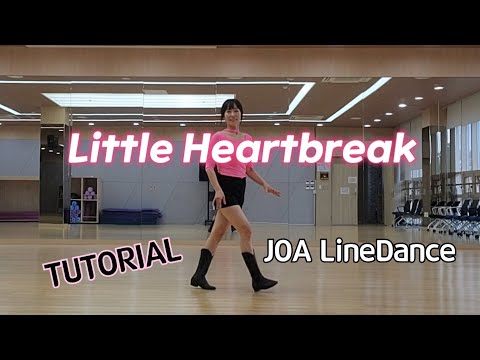 Little Heartbreak LineDance(Tutorial)(High Beginner)#평택조아라인댄스설명 #초급라인댄스