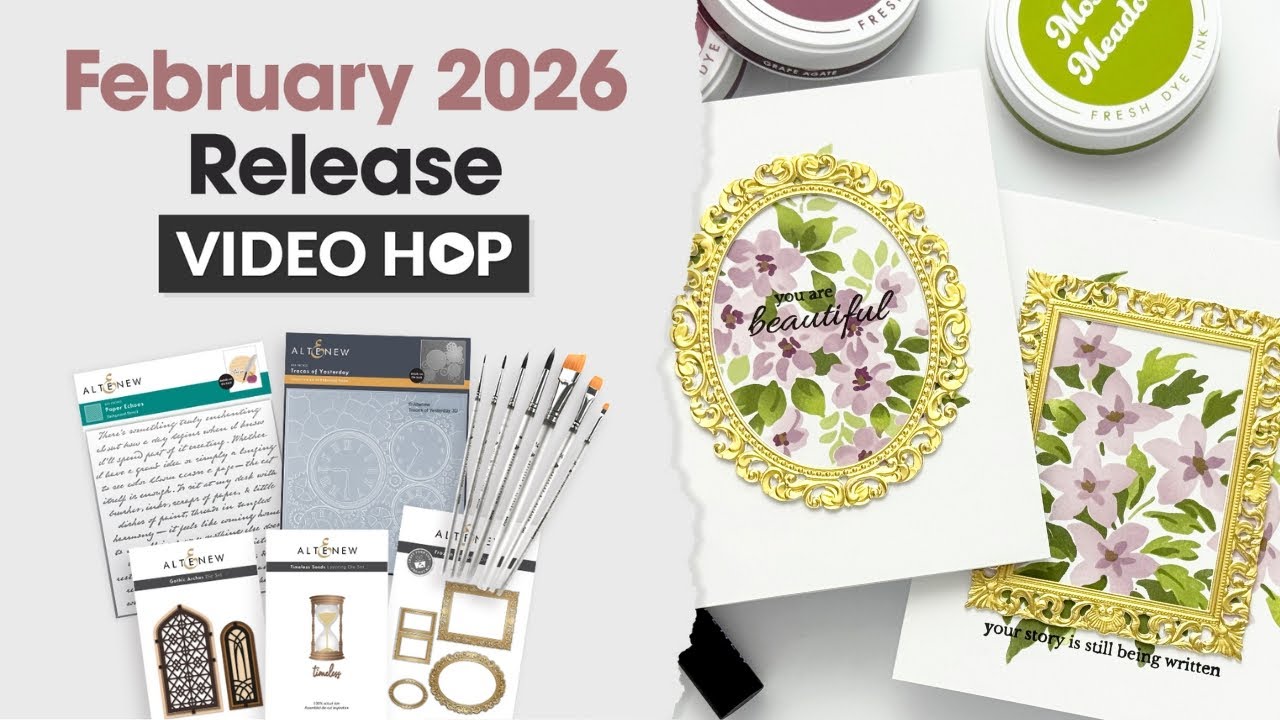 Я НЕ ОЖИДАЛ ТАКОГО РЕЗУЛЬТАТА!! Видеохоп Altenew в феврале 2026 года + розыгрыш призов