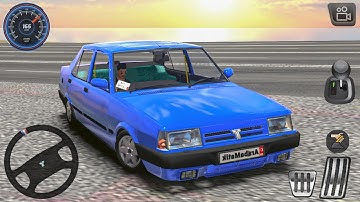 Modifiyeli Mavi Tofaş Doğan Araba Sürüş Oyunu - Doğan Simulator 2 - Android Gameplay
