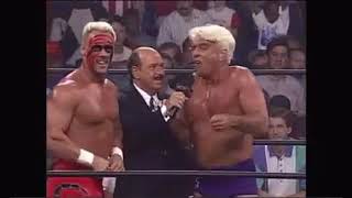 Ric Flair & Sting united together | WCW Monday Nitro | October 16th 1995 #sting #ricflair #wcw #wwe